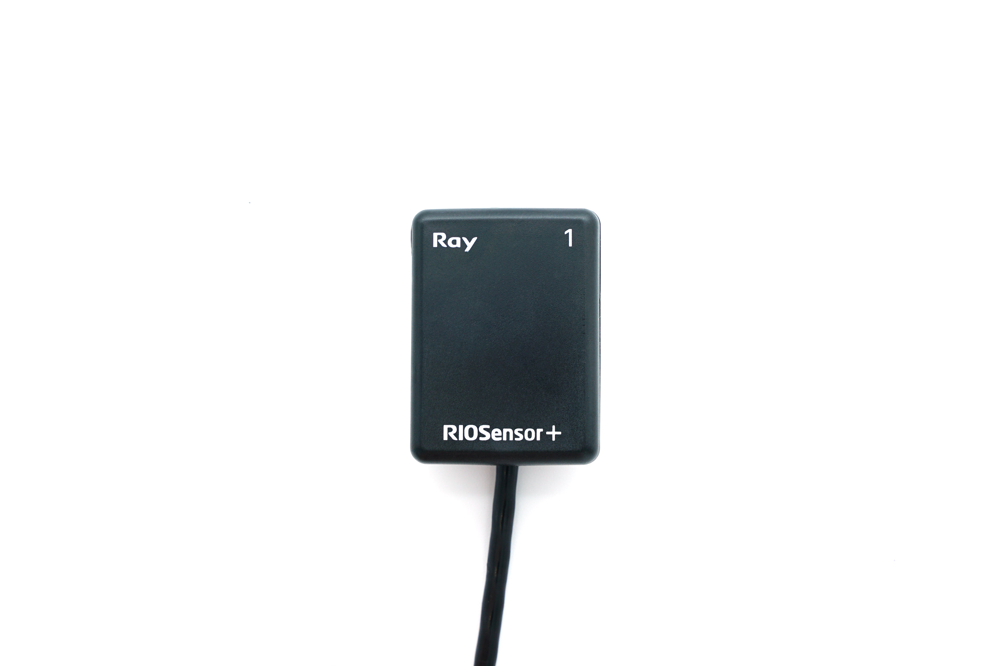 RIOSensor Plus size 1 digital dental sensor with attached cable on a white background.