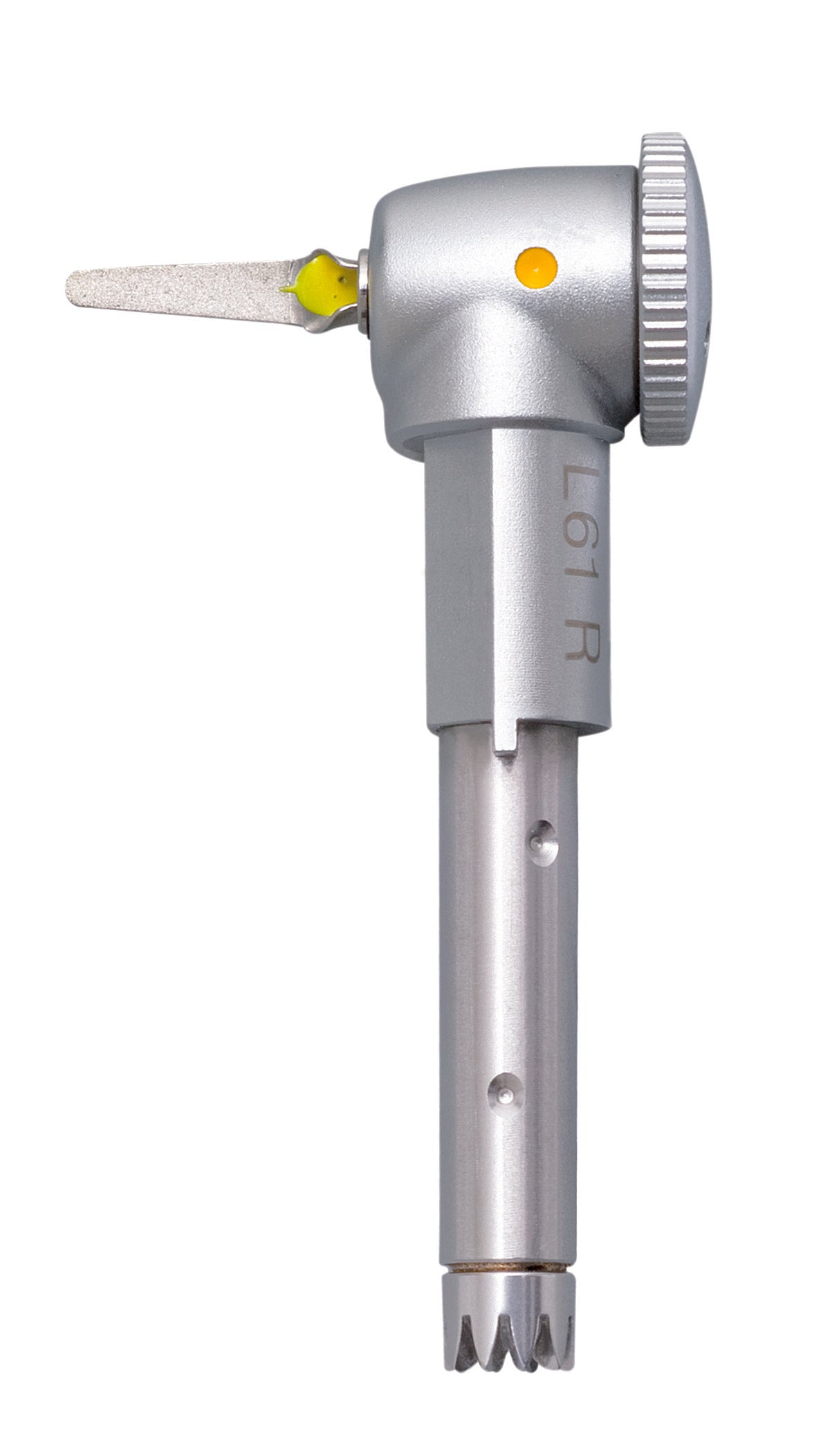 Silver KaVo INTRA EVA Head L61 R dental attachment on a transparent background.