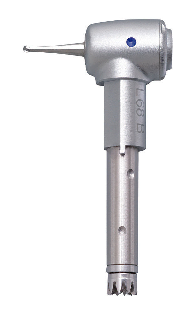 Silver KaVo INTRA Head L68 B dental attachment on a transparent background.