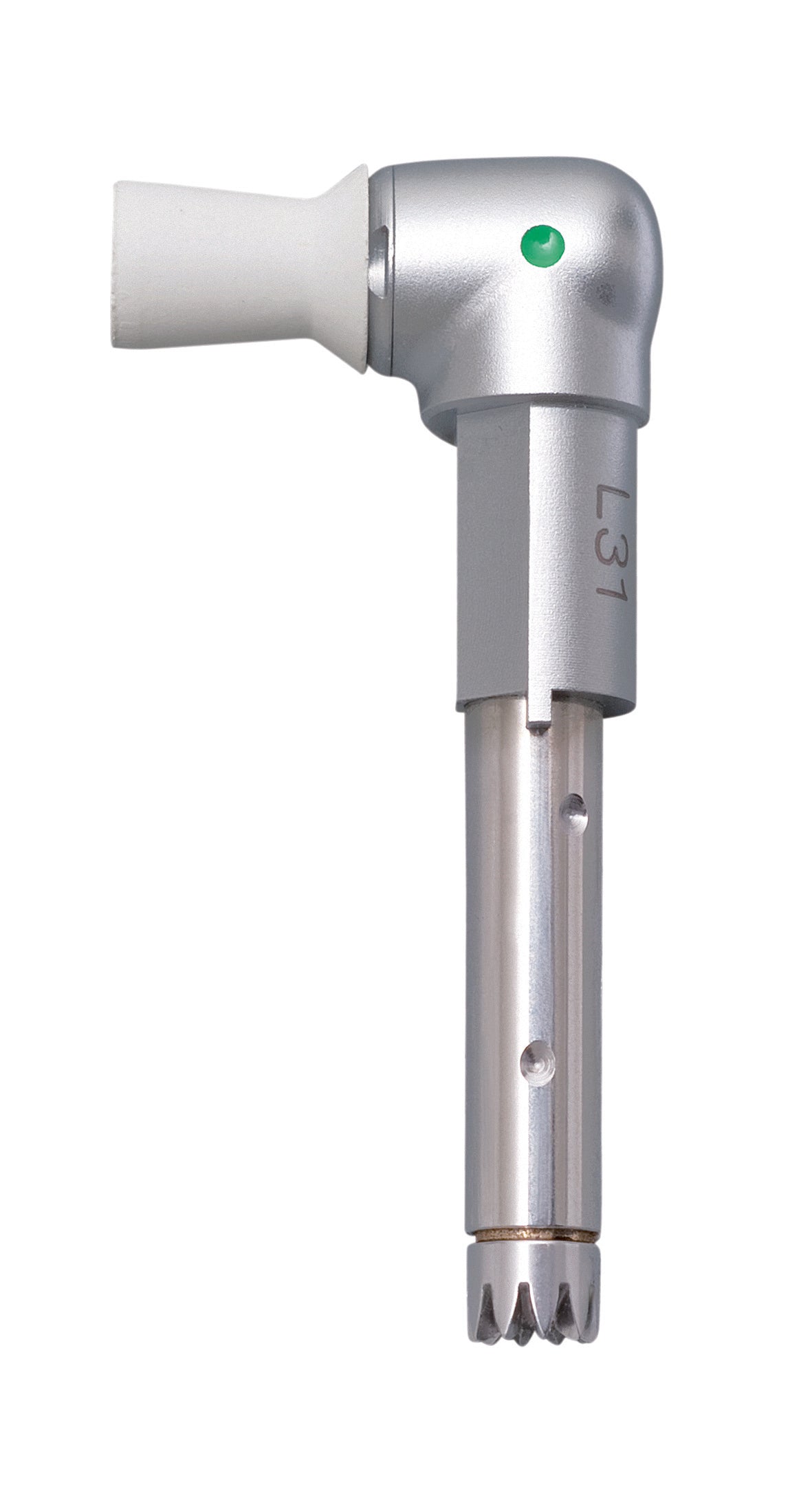 Silver KaVo INTRA Prophy Head L31 dental attachment on a transparent background.