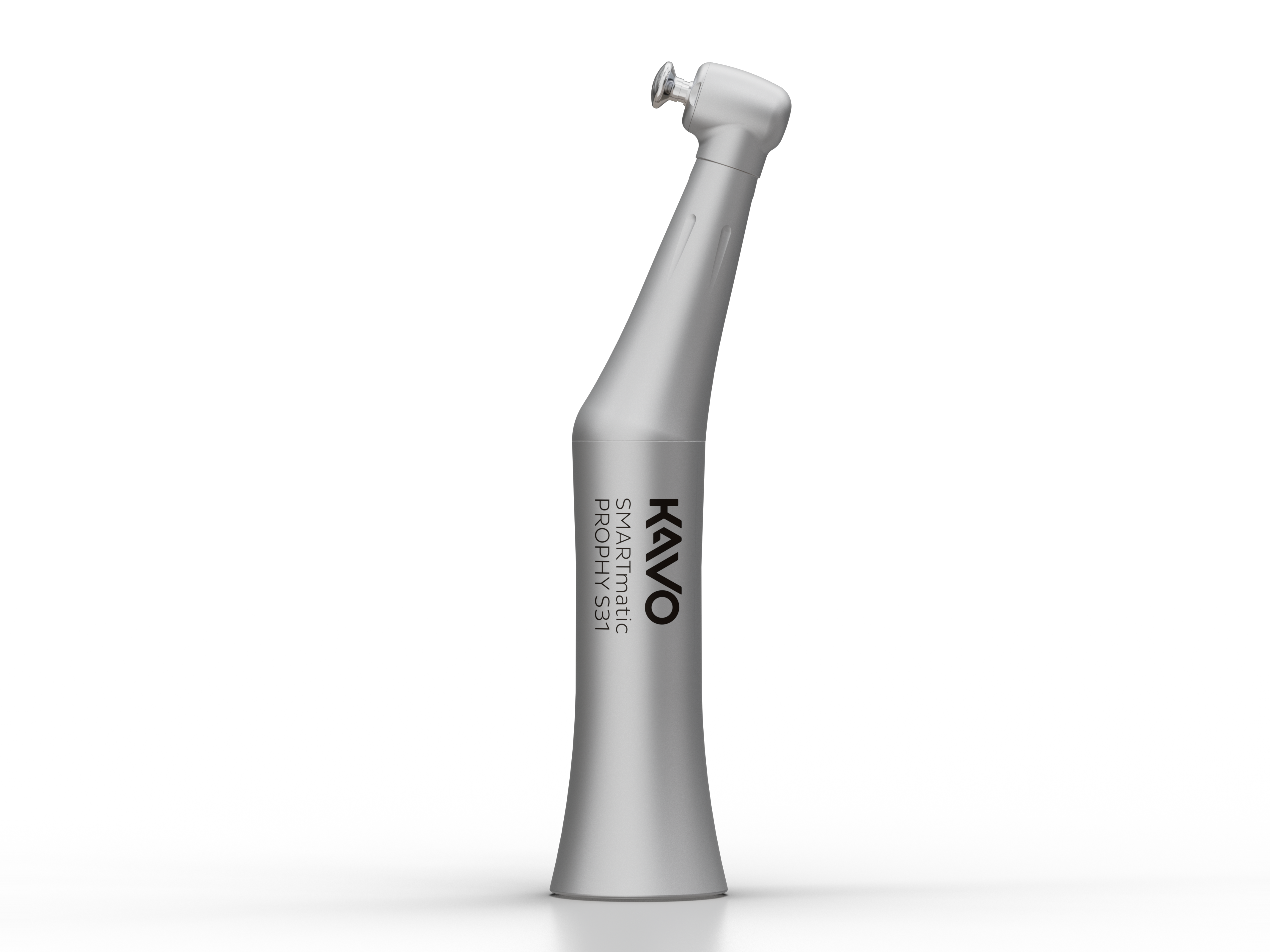 Silver KaVo SMARTmatic Prophylaxe PROPHY S31 dental handpiece on a transparent background.